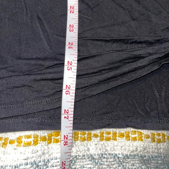 Black Lightweight Side Knot Tie Tank Top Size XXL - Picture 4 of 6